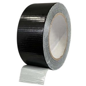 Black duct tape 50mm x 50m strong adhesive packaging tape