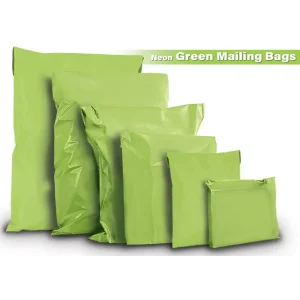 Neon Green Mailing Bags