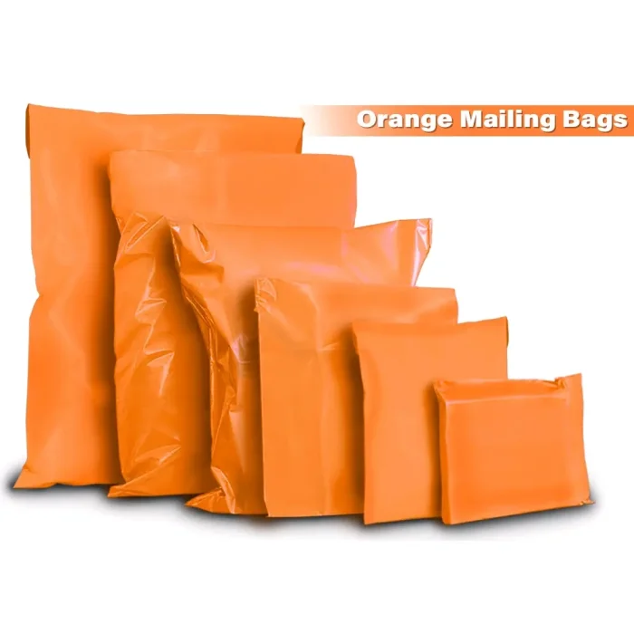 Orange Mailing Bags