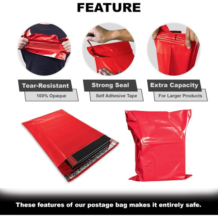 Red Courier Bags