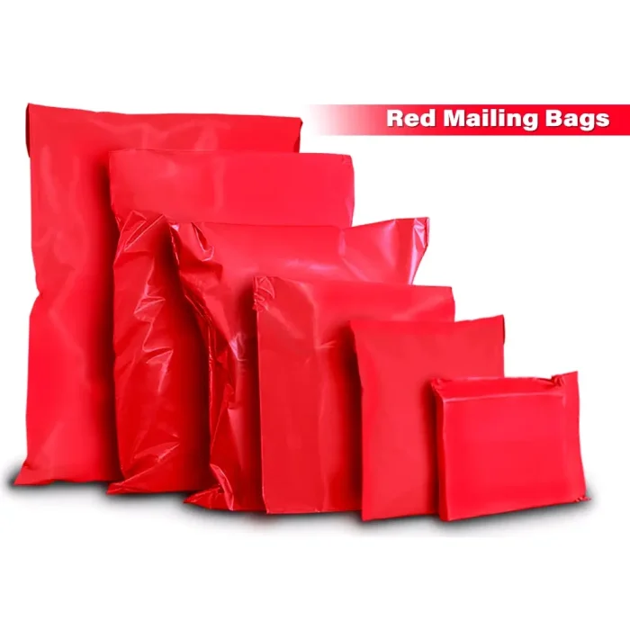 Red Mailing Bags