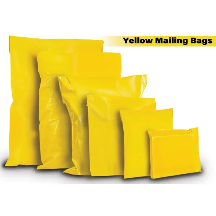Yellow Mailing Bags