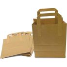 Brown SOS Paper Bags Flat Go Packaging Products