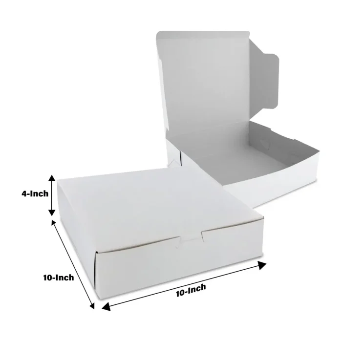 Cake Boxes 10x10x4 Go Packaging Products