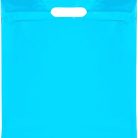 Plastic Carrier Bags Sky Blue Go Packaging Products