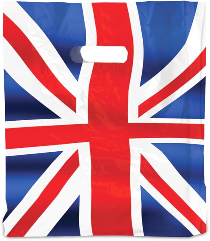 Plastic Carrier Bags Union Jack Go Packaging Products Plastic Carrier Bags Union Jack Go Packaging Products