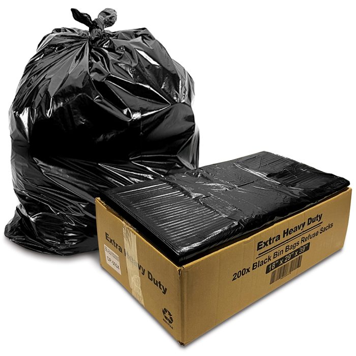 Extra Heavy Duty Bin Bags Go Packaging Products Extra Heavy Duty Bin Bags Go Packaging Products