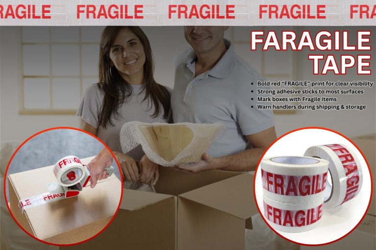 Fragile Tape: The Simple Solution for Shipping Delicate Goods