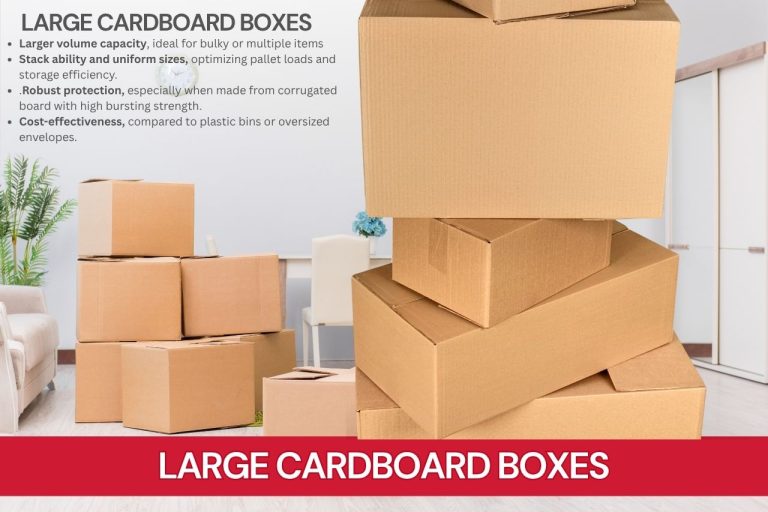 The Advantages of Large Cardboard Boxes for Storage and Shipping