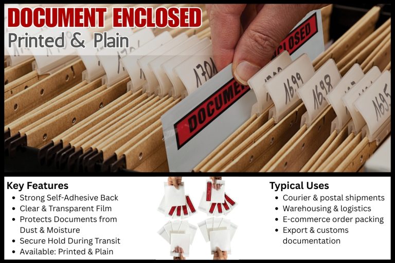 The Ultimate Guide to Document Enclosed Wallets for Secure & Professional Shipping