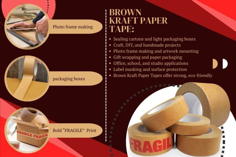 Top Benefits of Using Kraft Packaging Paper Tape for Ecommerce
