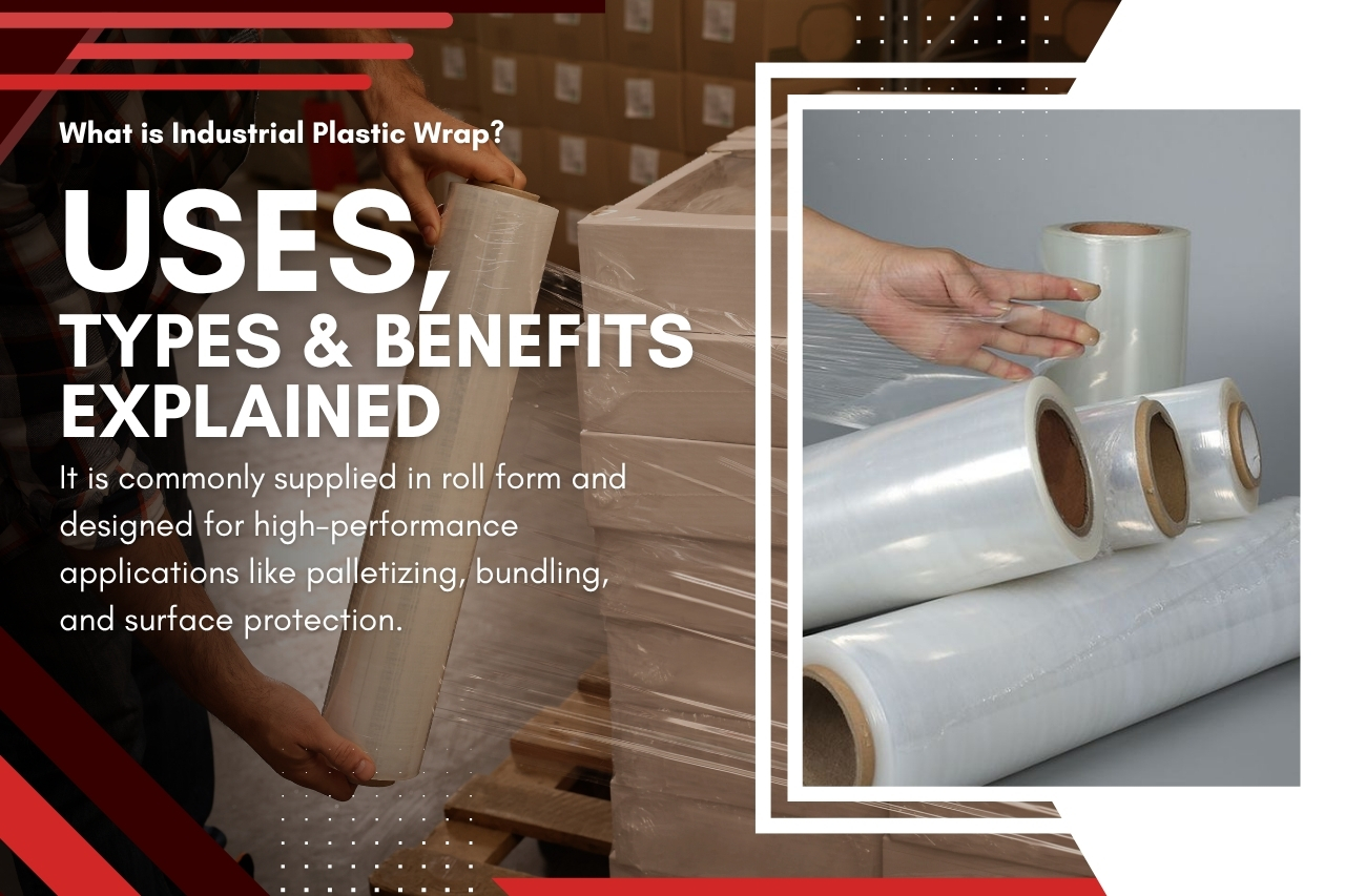 What is Industrial Plastic Wrap? Uses, Types & Benefits Explained 1 What is Industrial Plastic Wrap. Uses Types Benefits