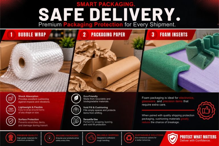 How to Reduce Shipping Damage with the Right Packaging Products