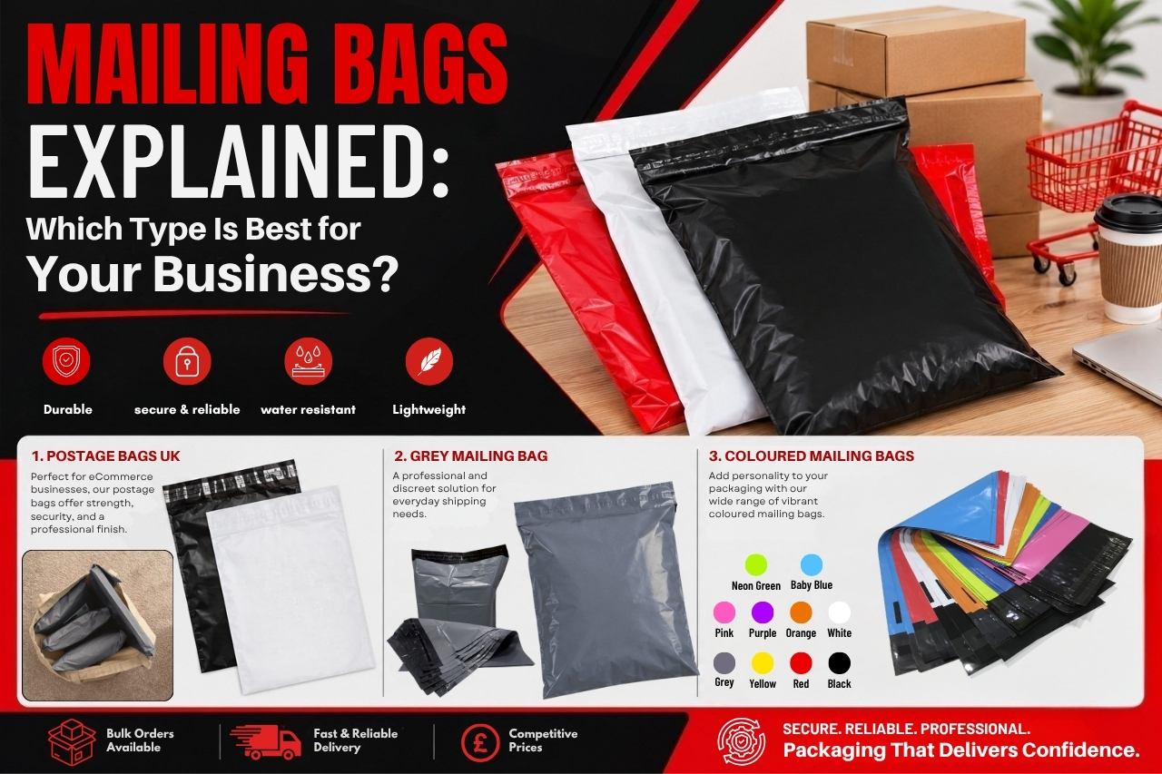 Mailing Bags Explained Which Type Is Best for Your Business