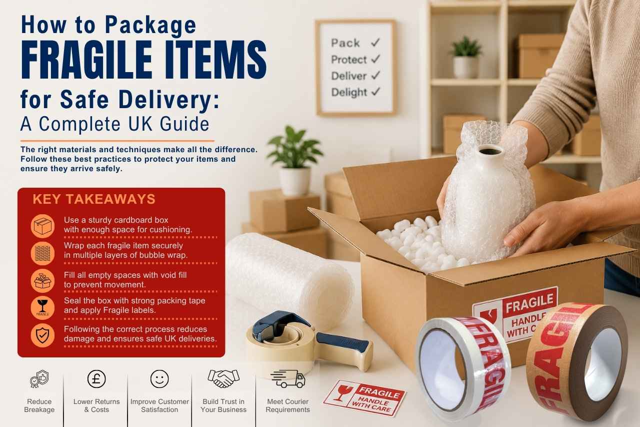 How to Package Fragile Items for Safe Delivery A Complete UK Guide