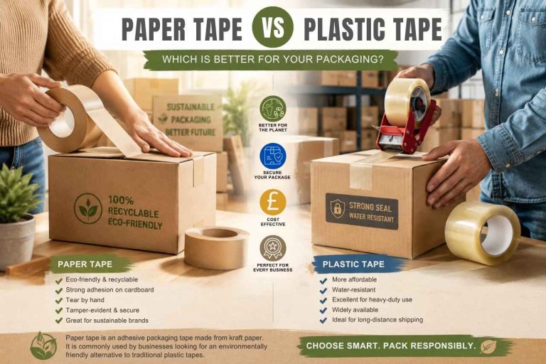 Paper Tape vs Plastic Tape: Which Packaging Tape Is Better?